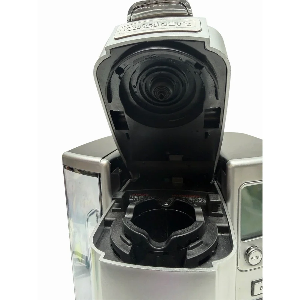 Cuisinart SS-10 Premium Single Serve Coffee Maker Silver K-Cup Brewer Used